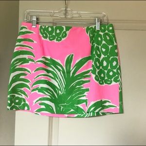 Pineapple mini skirt